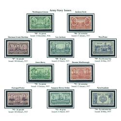 #785-94 Army-Navy, Series Complete Set of Ten