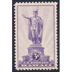 #799 3¢ Hawaii Territory, Violet