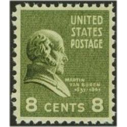 #813 8¢ Martin Van Buren