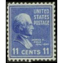 #816 11¢ James Polk
