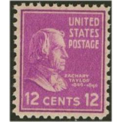 #817 12¢ Zachary Taylor