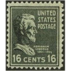 #821 16¢ Abraham Lincoln
