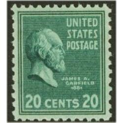 #825 20¢ James Garfield
