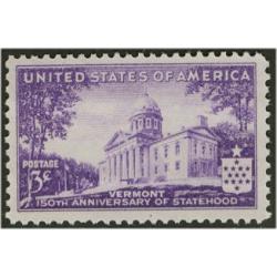 #903 Vermont 150th Anniversary of Statehood