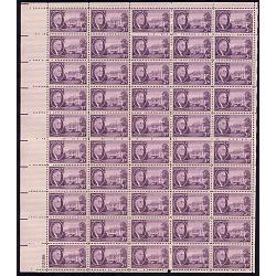 #932 Roosevelt and White House, Sheet of 50