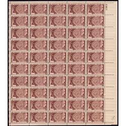 #955 Mississippi Territory, Sheet of 50