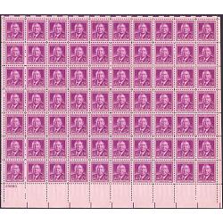 #965 Harlan F. Stone, Sheet of 70 Stamps