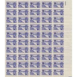 #1012 Civil Engineers Society 50th Anniversary, Sheet of 50 Stam