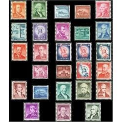 # 1030-1053 Liberty Series, Set of 27