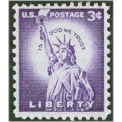 #1035c Statue of Liberty, Dry Printing