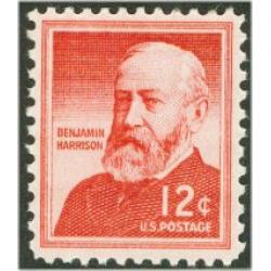 #1045a Benjamin Harrison, Tagged