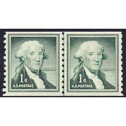 #1054 George Washington, Coil Line Pair