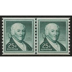 #1059Ab Paul Revere, Coil Line Pair, Tagged Shiny Gum, Average Centering