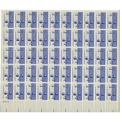#1186 Workmen's Compensation, Sheet of 50 Stamps