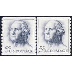 #1229 Washington, Coil Line Pair, Untagged