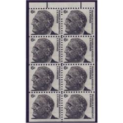 #1284b Roosevelt, 6¢ Pane of Eight