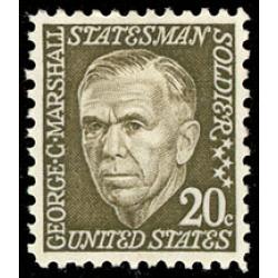 #1289a George C. Marshall, Tagged, Shiny Gum