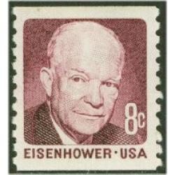 #1402 8¢ Eisenhower, Coil
