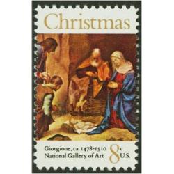#1444 Christmas Adoration Painting, Madonna and Child