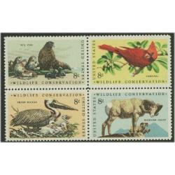 #1464-67 Wildlife, Four Singles