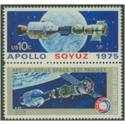 #1569-70 Apollo-Soyuz,  Two Singles