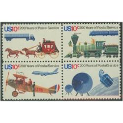 #1572-75 Postal Service, Four Singles