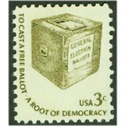 #1584v Ballot Box, Dull Gum