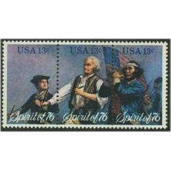 #1629-31 Spirit of 76 (Bicentennial), Three Singles