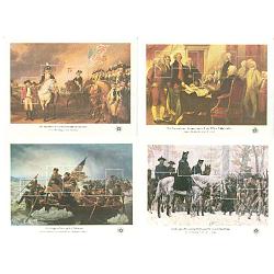 #1686-89 American Bicentennial Souvenir Sheets