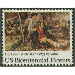 #1722 Herkimer at Oriskany, (Bicentennial)