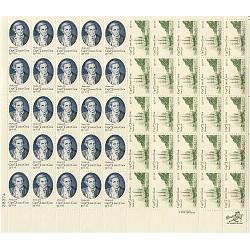 #1732-33 Captain Cook, Complete Sheet of 50 Stamps