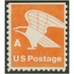 #1736 "A" and Eagle, Booklet Single, Perf 11x10½