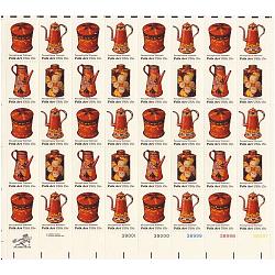 #1775-78 Toleware, Sheet of 40 Stamps
