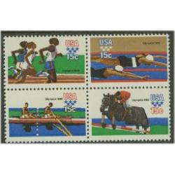 #1794a Summer Olympics, Block of Four