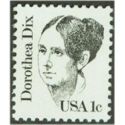 #1844c Dorothea Dix, Perforated 10.9, Small Block Tagging