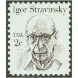 #1845 Igor Stravinsky, Russian-born Composer