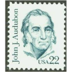 #1863 John Audubon, Perforated 11 Small Block Tagged