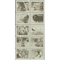 #1880-89 Wildlife, Set of Ten Singles