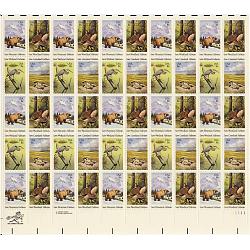 #1921-24 WildLife Habitats,  Sheet of 50 Stamps