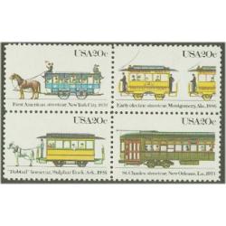 #2062a Streetcars, Block of Four
