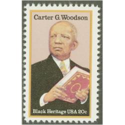 #2073 Carter G. Woodson, Black Heritage Series