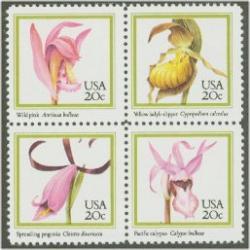 #2076-79 Orchids, Four Singles