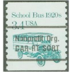 #2123a School Bus, Precanceled Coil