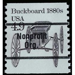 #2124a Buckboard, Precanceled Coil