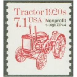 #2127b Tractor, Zip + 4 Precanceled Coil