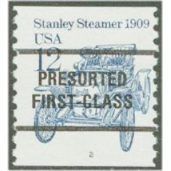 #2132a Stanley Steamer, Precanceled Coil Type I