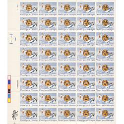 #2142 Special Olympics, Sheet of 40 Stamps