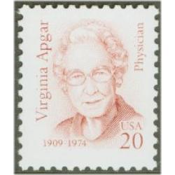 #2179a Virginia Apgar, Low Gloss Gum, Orange Brown