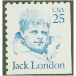 #2197 Jack London, Booklet Single Perforated 10