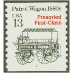 #2258 Police Wagon Coil, Precanceled
